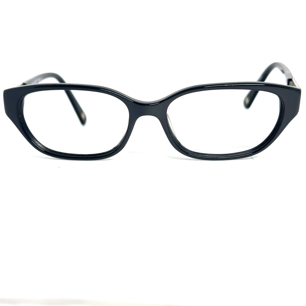 Nine wEst NW 5058 410 Black Silver Authentic Frames Eyeglasses 50-15 H17098